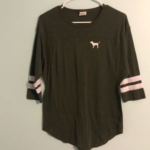 Victoria’s Secret Pink 3/4 Sleeve Shirt